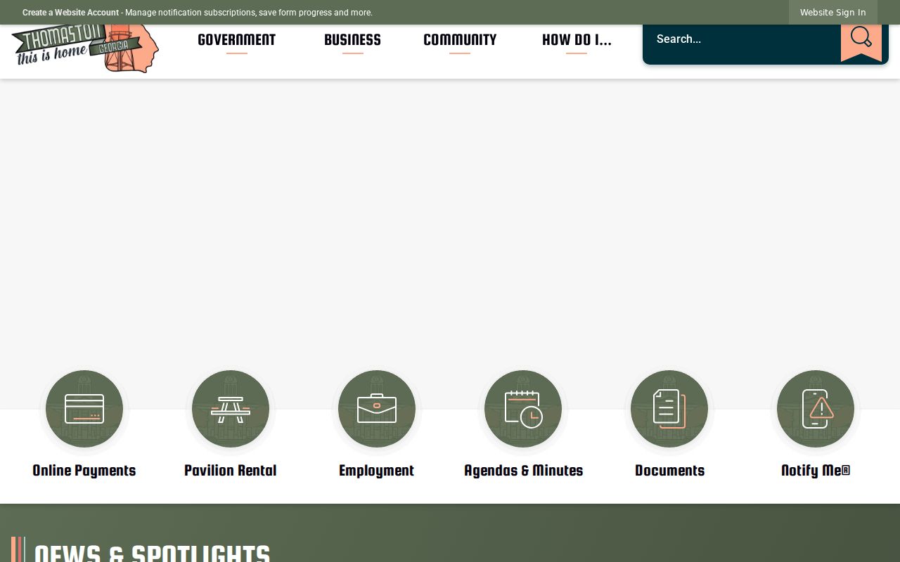 Thomaston court records official city homepage